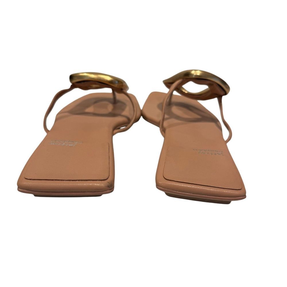 Jeffrey Campbell Tan Sandal with Gold Accent - Picture 7 of 10